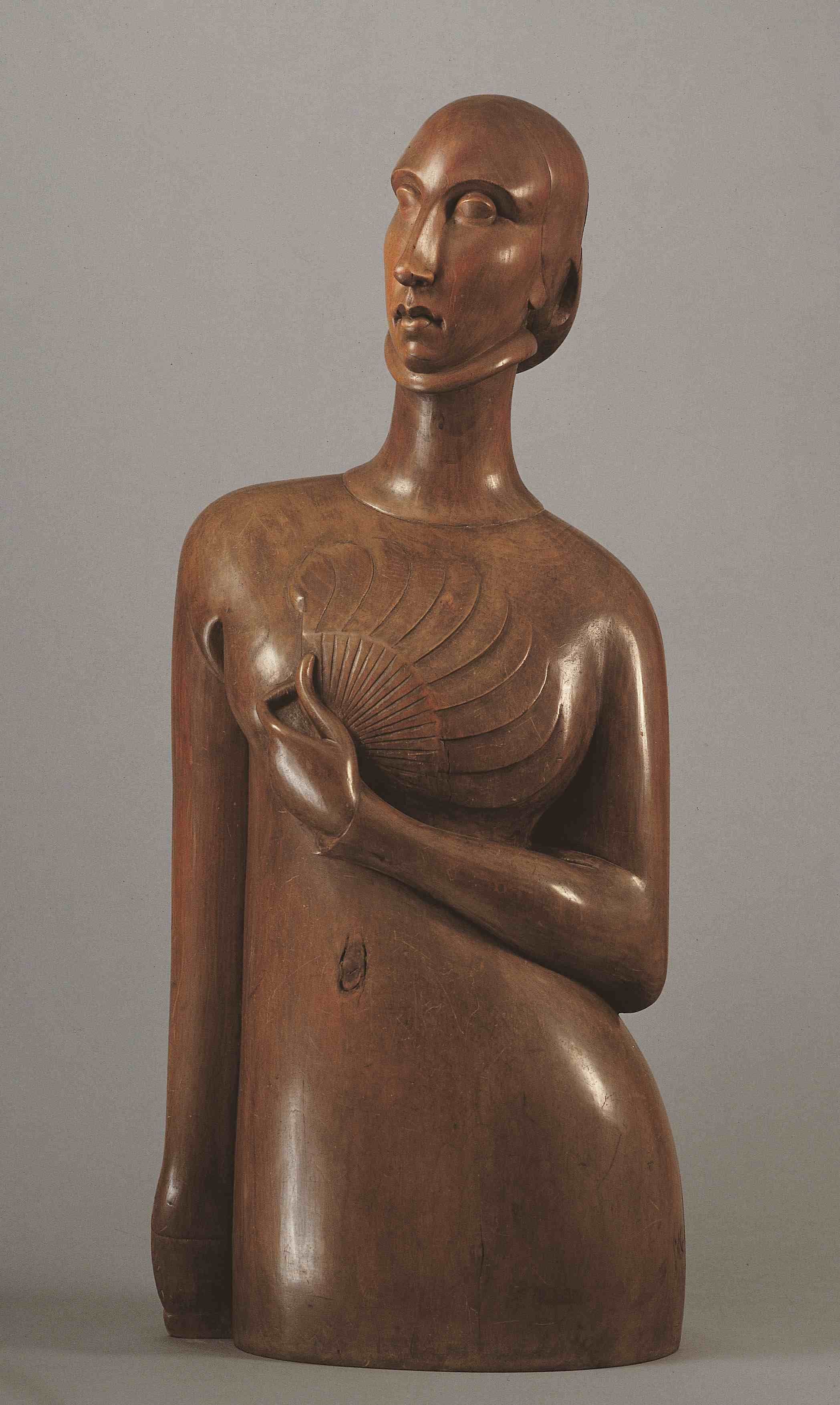 Dame à l'éventail