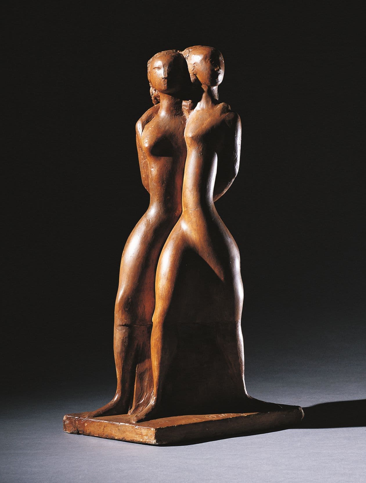 Photo de la sculpture Ruth et Noémie