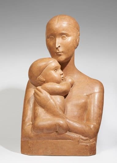 Photo de la sculpture Maternité 1924