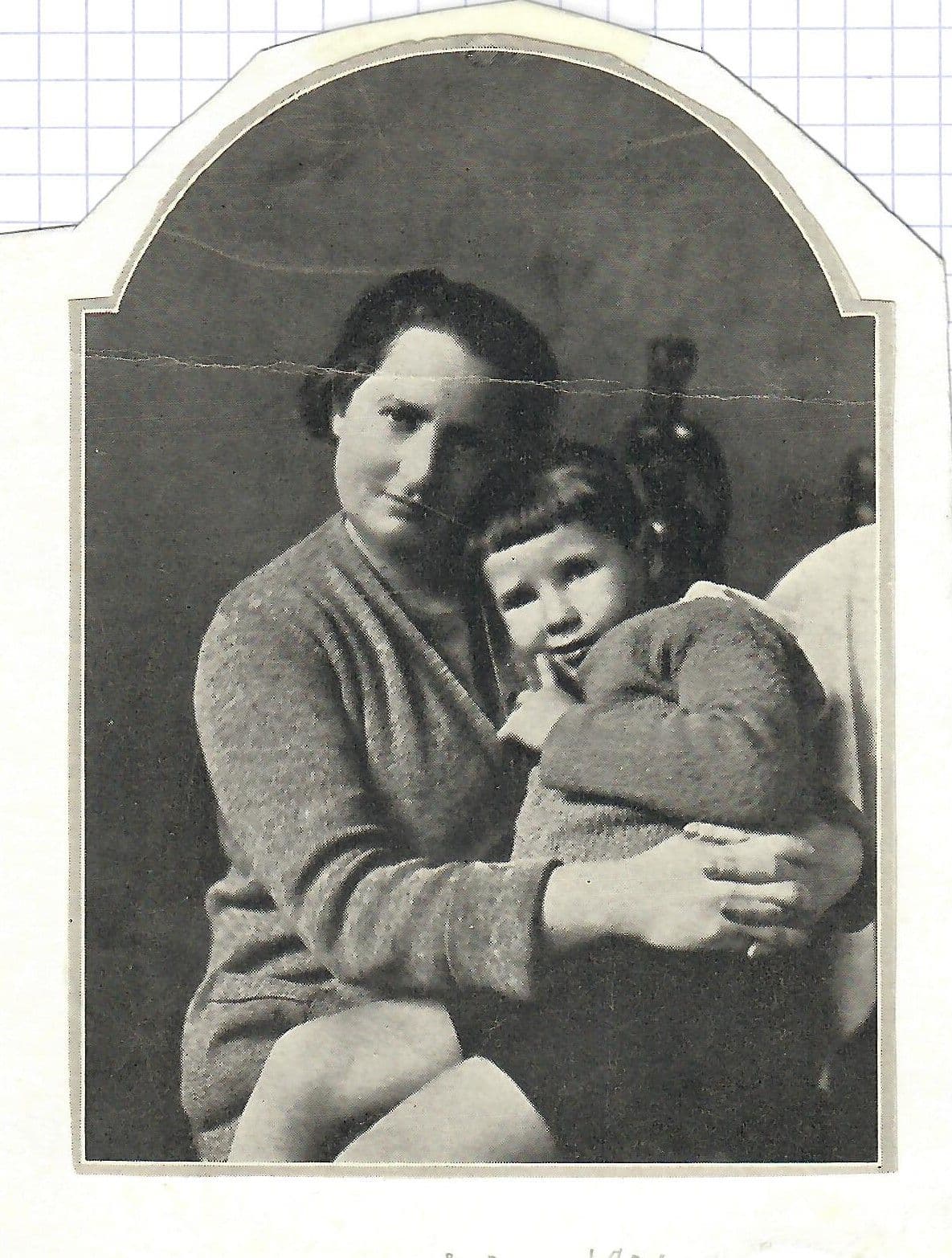Chana Orloff et son fils Didi 1923