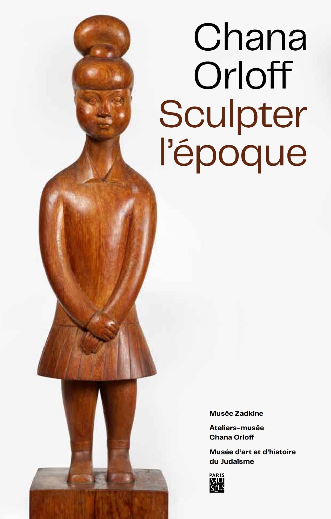 Poster for "Sculpting the Epoch" exhibition at the Zadkine Museum